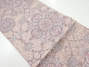 リサイクル　小花つた更紗紋織出し袋帯